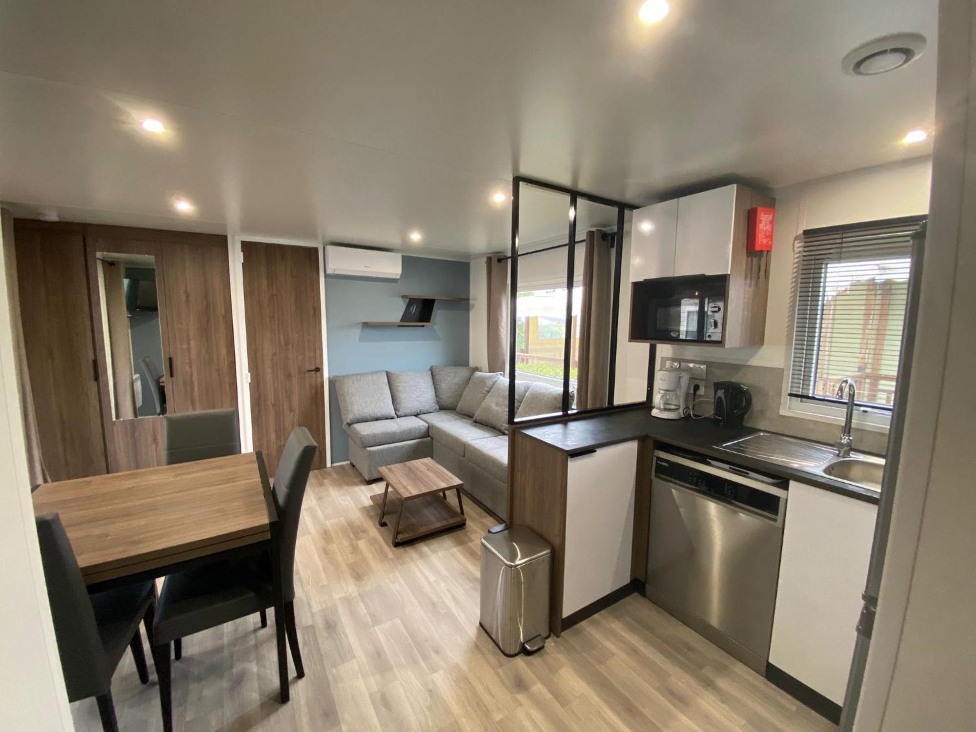 Mobil Home Familial Neuf De 2024 Pour 8 Personnes Valras-Plage Eksteriør billede