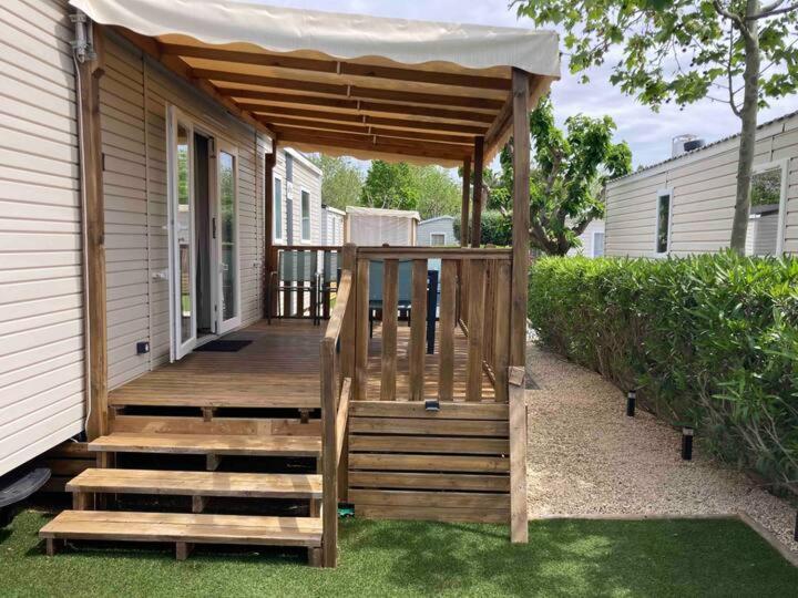Mobil Home Familial Neuf De 2024 Pour 8 Personnes Valras-Plage Eksteriør billede